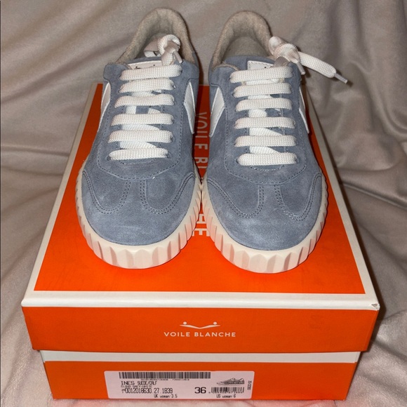 NWT VOILE BLANCHE INES Sneaker in Cloud Grey - Picture 8 of 15